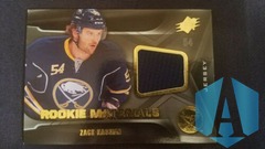 2011-12 SPX ROOKIE MATERIALS JERSEY ZACK KASSIAN JERSEY CARD #RM-ZK